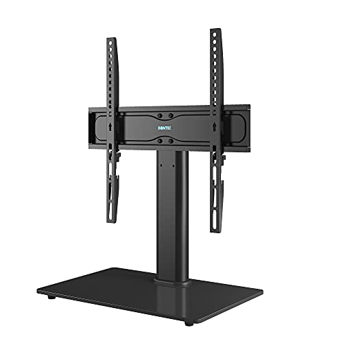 BONTEC TV Standfuß TV Ständer Universal Höhenverstellbar für 26-55 Zoll LCD LED OLED Plasma Flach & Curved Fernseher oder Monitore bis zu 40KG, Max.VESA 400x400 mm BONTEC TV Standfuß TV Ständer Universal Höhenverstellbar für 26-55 Zoll LCD LED OLED Plasma Flach & Curved Fernseher oder Monitore bis zu 40KG, Max.VESA 400x400 mm von BONTEC