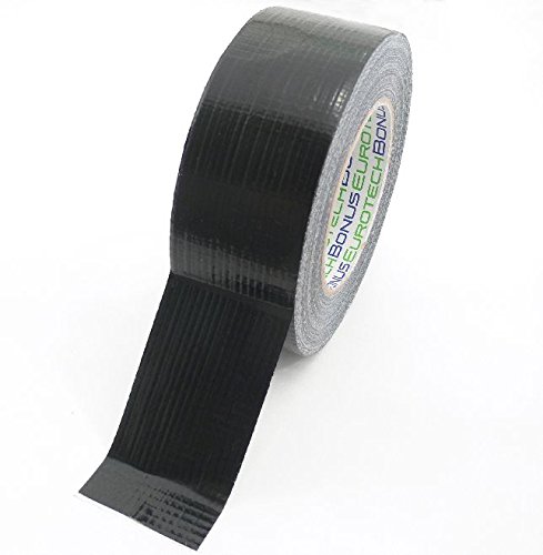 BONUS Eurotech 1BC12.71.0050/050A# Standard Duct Tape, Klebstoff auf Synthetikkautschuk Basis, LDPE Folie eines PET Gewebes, Länge 50 m x Breite 50 mm x Dicke 0,17 mm, Schwarz BONUS Eurotech 1BC12.71.0050/050A# Standard Duct Tape, Klebstoff auf Synthetikkautschuk Basis, LDPE Folie eines PET Gewebes, Länge 50 m x Breite 50 mm x Dicke 0,17 mm, Schwarz von BONUS Eurotech