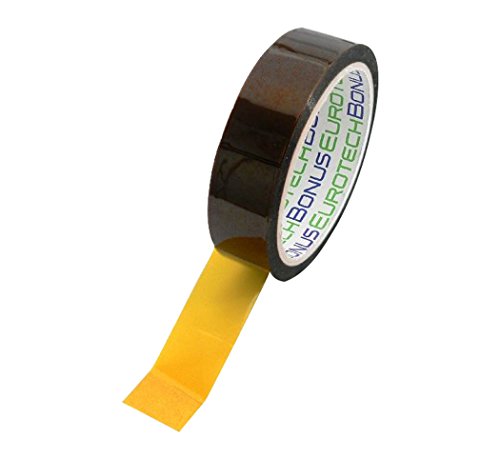 BONUS Eurotech 1BL08.02.0025/033A# Polyimid Maskierung und Elektro Isolierband, Silikonklebstoff, Temperaturbeständigkeit in 30 min + 268 Grad C, Gesamtdicke 0,06 mm, 25mm/33m BONUS Eurotech 1BL08.02.0025/033A# Polyimid Maskierung und Elektro Isolierband, Silikonklebstoff, Temperaturbeständigkeit in 30 min + 268 Grad C, Gesamtdicke 0,06 mm, 25mm/33m von BONUS Eurotech