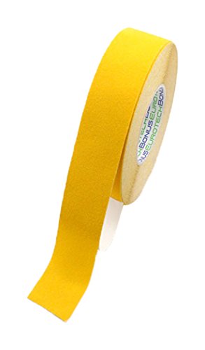 BONUS Eurotech 1BL43.20.0025/018 Anti Rutsch Klebeband, Klebstoff auf Acrylbasis, Krepp PVC Folie, Länge 18 m x Breite 25 mm x Dicke 0,70 mm, Gelb BONUS Eurotech 1BL43.20.0025/018 Anti Rutsch Klebeband, Klebstoff auf Acrylbasis, Krepp PVC Folie, Länge 18 m x Breite 25 mm x Dicke 0,70 mm, Gelb von BONUS Eurotech