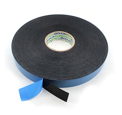 BONUS Eurotech 2BF42.61.0025/010A# Doppelseitiges Schaumstoffklebeband, Acrylklebstoff, Geschlossenzelliger Polyethylen, Länge 10 m x Breite 25 mm x Gesamtdicke 0,8 mm, Schwarz BONUS Eurotech 2BF42.61.0025/010A# Doppelseitiges Schaumstoffklebeband, Acrylklebstoff, Geschlossenzelliger Polyethylen, Länge 10 m x Breite 25 mm x Gesamtdicke 0,8 mm, Schwarz von BONUS Eurotech