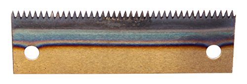 BONUS Eurotech 3AY00.00.0075/003A Auswechselbare Metallklinge, gezackt, Metall, zum Abroller T30R AB, Breite 75 mm (5-er Pack) von BONUS Eurotech