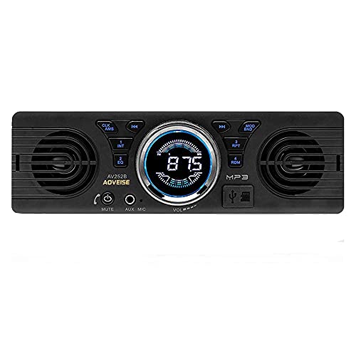 BOOMBOOST AV252 12V Auto SD-Karte Autoradio Stereo MP3-Radio eingebaute Lautsprecher mit Bluetooth Host-Lautsprecher von BOOMBOOST