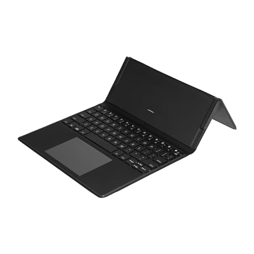 BOOX Tab Ultra C Pro Tastatur QWERTY Englisches Layout Hülle Schutzhülle Magnetisch Faltbare Ständer Schwarz von BOOX