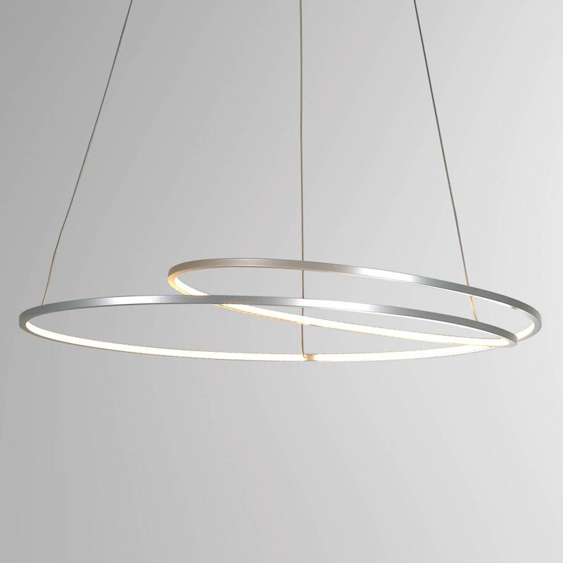 Bopp At LED-Pendellampe aluminium, dimmbar von BOPP