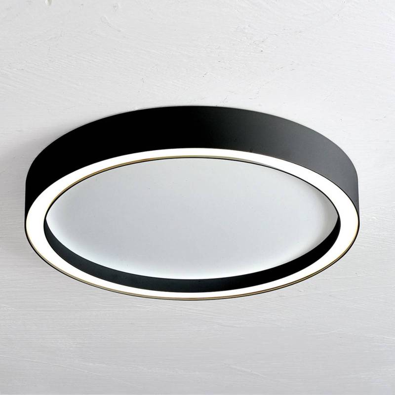 Bopp Aura LED-Deckenlampe Ø 40cm weiß/schwarz von BOPP