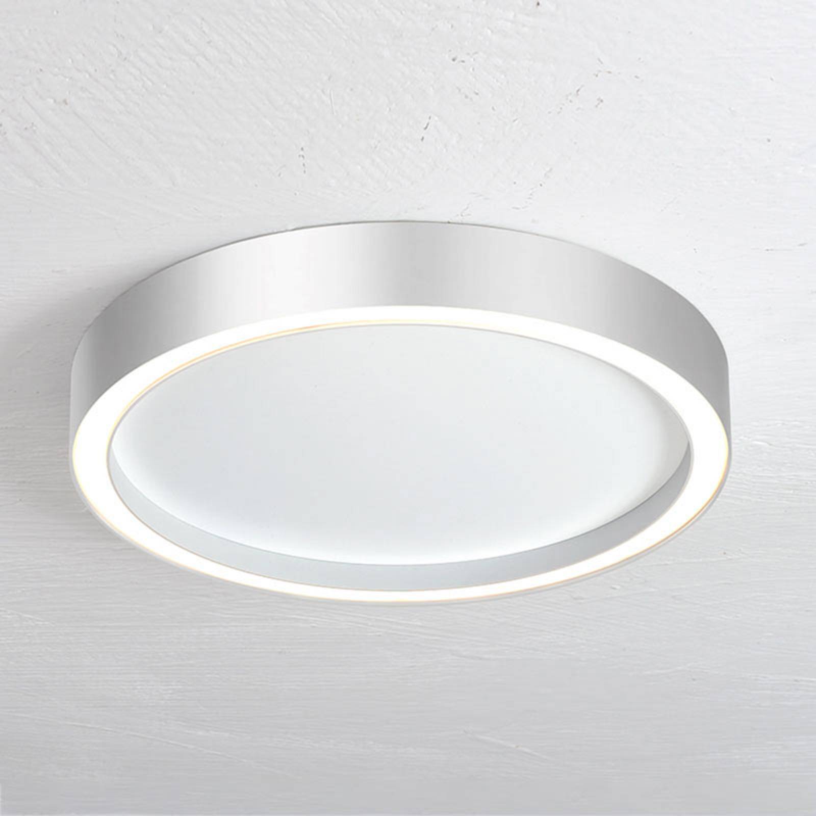 Bopp Aura LED-Deckenleuchte Ø 55cm weiß/aluminium von BOPP