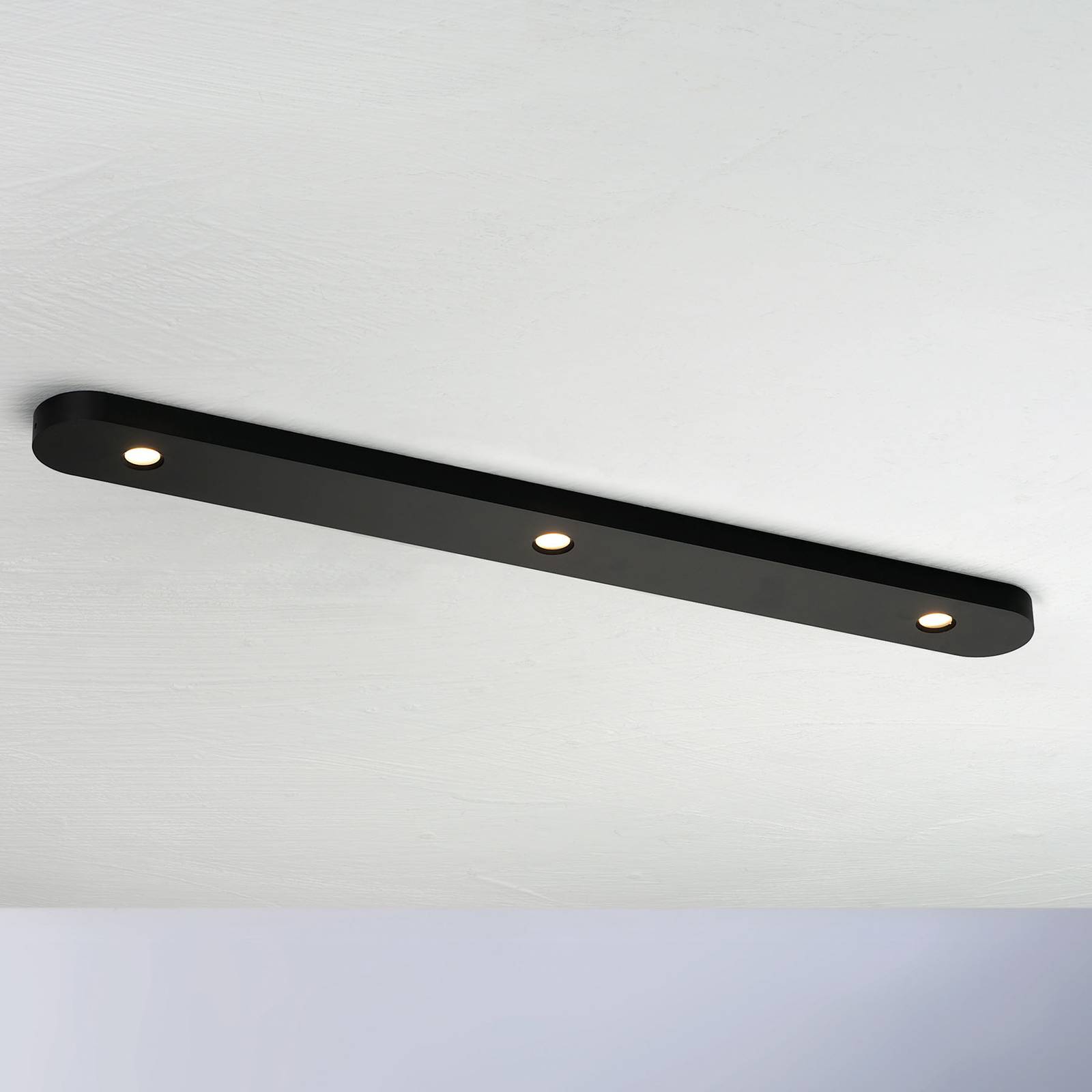 Bopp Close LED-Deckenlampe dreiflammig schwarz Bopp Close LED-Deckenlampe dreiflammig schwarz von BOPP