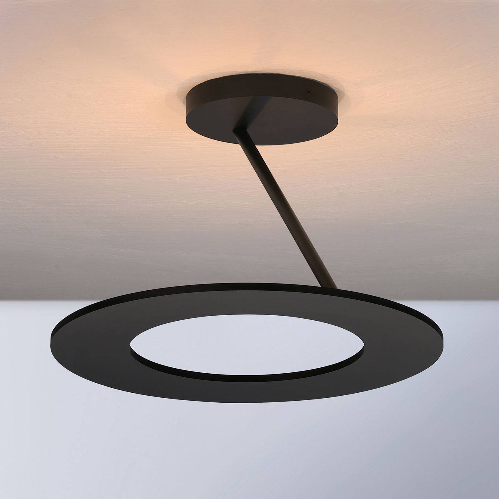 Bopp Stella Deckenlampe 1Ring Ø 30cm schwarz von BOPP