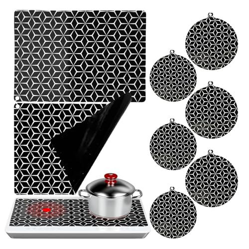 8 Stück Induktionsschutzmatte, Induktionsmatte, Silikon Induktionskochfeld Schutzmatte, Herdabdeckung Induktionsfeld, Induktion Schutzmatte, Induktionskochfeld Schutzmatte Für Induktionsherd 8 Stück Induktionsschutzmatte, Induktionsmatte, Silikon Induktionskochfeld Schutzmatte, Herdabdeckung Induktionsfeld, Induktion Schutzmatte, Induktionskochfeld Schutzmatte Für Induktionsherd von BORDEAG