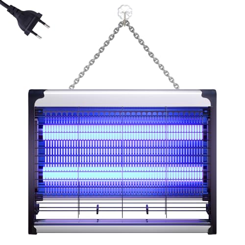 BORDEAG Insektenvernichter Elektrischer - LED Mückenlampe 4W, Elektrischer Insektenvernichter, Fliegenfalle Mückenfalle, UV Insektenlampe, Fliegenfänger Insektenfalle für Innen Außen von BORDEAG