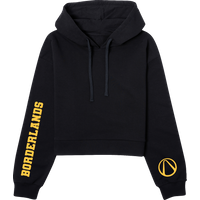 Borderlands Women's Cropped Hoodie - Black - XS - Schwarz Borderlands Women's Cropped Hoodie - Black - XS - Schwarz von BORDERLANDS
