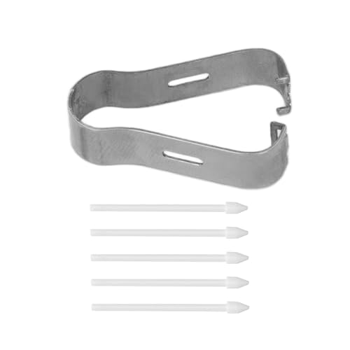 BORDSTRACT 5 Stück Stylus-Spitzen, präzise empfindliche tragbare Ersatz-Touch-Stylus-Spitzen, Ersatz-Touch-Stylus-Spitzen (White) von BORDSTRACT