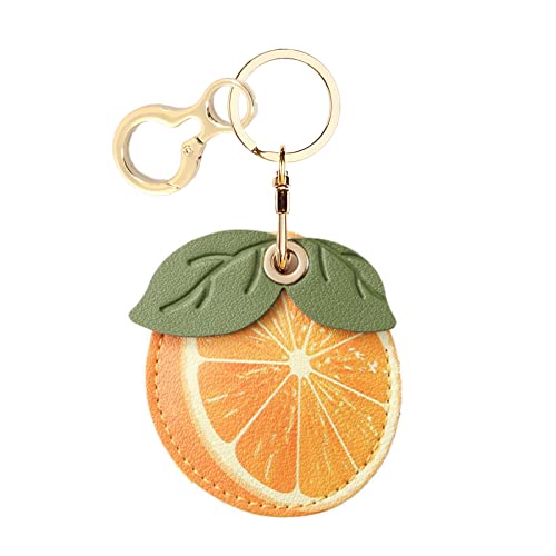 BORKUANA Leder-Schlüsselanhänger-Hülle, kompatibel mit Apple AirTag, niedliche schützende Air-Tag-Abdeckung mit Schlüsselanhängerring, kratzfester Finder, GPS-Tracker-Hülle für Brieftaschen-Schlüssel BORKUANA Leder-Schlüsselanhänger-Hülle, kompatibel mit Apple AirTag, niedliche schützende Air-Tag-Abdeckung mit Schlüsselanhängerring, kratzfester Finder, GPS-Tracker-Hülle für Brieftaschen-Schlüssel von BORKUANA