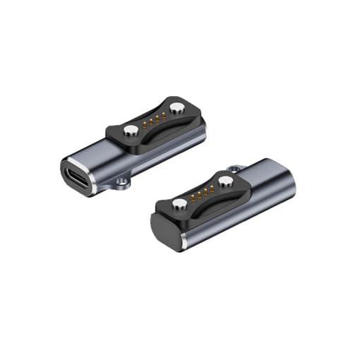 BORLTER CLAMP Ladeadapter für Polar-Uhr, USB-C-Ladeadapter mit tragbarem Schlüsselband, kompatibel mit Polar Vantage M3, Polar Pacer/Pro, Polar Ignite 3, Polar Vantage V3 (Schwarz) von BORLTER CLAMP
