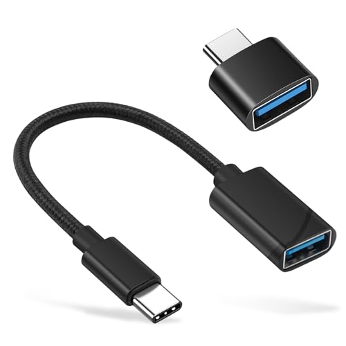 BORLTER CLAMP USB C zu USB 2.0-Adapter, Typ-C-OTG-Kabel, Adapter USB Typ C Stecker Auf USB Buchse, USB-C-Adapter für MacBook 2019/2018/2017, iPad, Samsung Galaxy und mehr BORLTER CLAMP USB C zu USB 2.0-Adapter, Typ-C-OTG-Kabel, Adapter USB Typ C Stecker Auf USB Buchse, USB-C-Adapter für MacBook 2019/2018/2017, iPad, Samsung Galaxy und mehr von BORLTER CLAMP