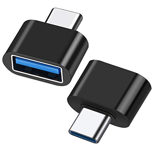 BORLTER CLAMP USB C zu USB OTG Adapter (2 Stücke), Typ C auf USB A 3.0 Adapter Kompatibel mit MacBook, Handy und Typ-C Gerät von BORLTER CLAMP