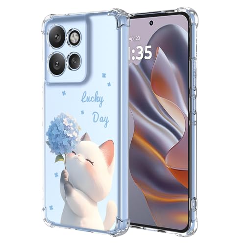 BORYA Hülle für Motorola Edge 50 Neo, Stoßfest Weiches Transparent Silikon TPU Bumper Handyhülle Ultra Dünn Seidig Hochwertiges Elegant Schutzhülle, E6610 BORYA Hülle für Motorola Edge 50 Neo, Stoßfest Weiches Transparent Silikon TPU Bumper Handyhülle Ultra Dünn Seidig Hochwertiges Elegant Schutzhülle, E6610 von BORYA