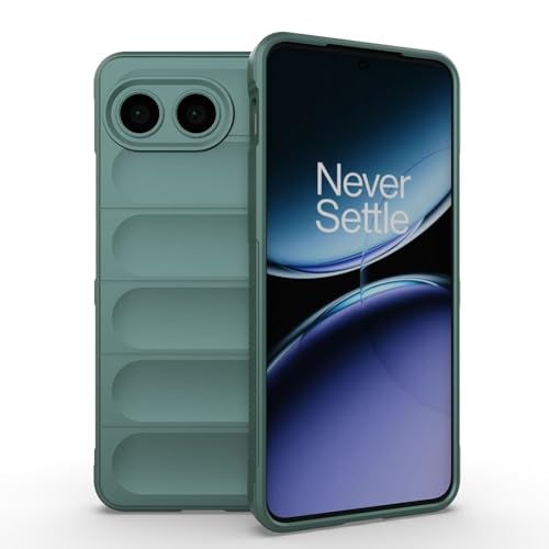BORYA Hülle für OnePlus Nord 4, Stoßfest Weiches Premium TPU Bumper Silikon Handyhülle, Fallschutz Airbag-Design Schutzhülle, Ultra Dünn Dauerhaft Case, Grün BORYA Hülle für OnePlus Nord 4, Stoßfest Weiches Premium TPU Bumper Silikon Handyhülle, Fallschutz Airbag-Design Schutzhülle, Ultra Dünn Dauerhaft Case, Grün von BORYA