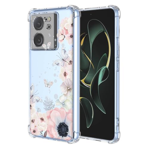 BORYA Hülle für Xiaomi 13T 5G/Xiaomi 13T Pro 5G, Stoßfest Weiches Transparent Silikon TPU Bumper Handyhülle Ultra Dünn Seidig Hochwertiges Elegant Schutzhülle, A48 BORYA Hülle für Xiaomi 13T 5G/Xiaomi 13T Pro 5G, Stoßfest Weiches Transparent Silikon TPU Bumper Handyhülle Ultra Dünn Seidig Hochwertiges Elegant Schutzhülle, A48 von BORYA