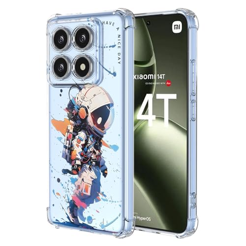 BORYA Hülle für Xiaomi 14T, Stoßfest Weiches Transparent Silikon TPU Bumper Handyhülle Ultra Dünn Seidig Hochwertiges Elegant Schutzhülle, E2667 BORYA Hülle für Xiaomi 14T, Stoßfest Weiches Transparent Silikon TPU Bumper Handyhülle Ultra Dünn Seidig Hochwertiges Elegant Schutzhülle, E2667 von BORYA