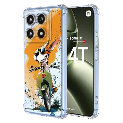 BORYA Hülle für Xiaomi 14T, Stoßfest Weiches Transparent Silikon TPU Bumper Handyhülle Ultra Dünn Seidig Hochwertiges Elegant Schutzhülle, E2670 BORYA Hülle für Xiaomi 14T, Stoßfest Weiches Transparent Silikon TPU Bumper Handyhülle Ultra Dünn Seidig Hochwertiges Elegant Schutzhülle, E2670 von BORYA
