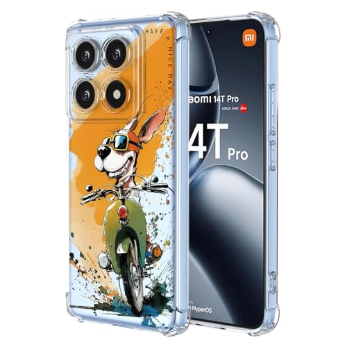 BORYA Hülle für Xiaomi 14T Pro, Stoßfest Weiches Transparent Silikon TPU Bumper Handyhülle Ultra Dünn Seidig Hochwertiges Elegant Schutzhülle, E2670 BORYA Hülle für Xiaomi 14T Pro, Stoßfest Weiches Transparent Silikon TPU Bumper Handyhülle Ultra Dünn Seidig Hochwertiges Elegant Schutzhülle, E2670 von BORYA