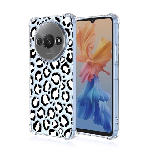 BORYA Hülle für Xiaomi Redmi A3 4G, Stoßfest Weiches Transparent Silikon TPU Bumper Handyhülle Ultra Dünn Seidig Hochwertiges Elegant Schutzhülle, A81 BORYA Hülle für Xiaomi Redmi A3 4G, Stoßfest Weiches Transparent Silikon TPU Bumper Handyhülle Ultra Dünn Seidig Hochwertiges Elegant Schutzhülle, A81 von BORYA