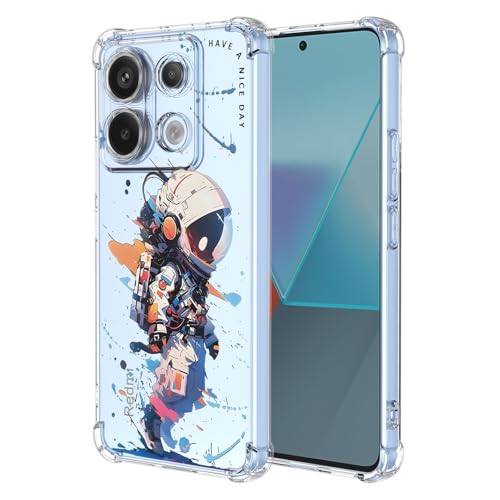 BORYA Hülle für Xiaomi Redmi Note 13 5G, Stoßfest Weiches Transparent Silikon TPU Bumper Handyhülle Ultra Dünn Seidig Hochwertiges Elegant Schutzhülle, E2667 BORYA Hülle für Xiaomi Redmi Note 13 5G, Stoßfest Weiches Transparent Silikon TPU Bumper Handyhülle Ultra Dünn Seidig Hochwertiges Elegant Schutzhülle, E2667 von BORYA