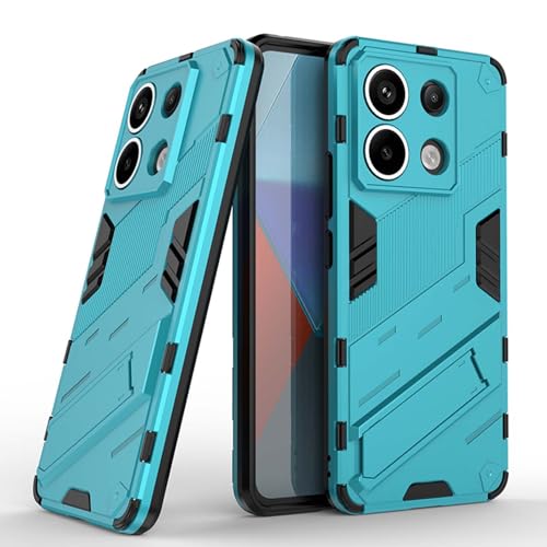 BORYA Hülle für Xiaomi Redmi Note 13 Pro 5G, Schlank Militärqualität Stoßfest Heavy Duty Handyhülle, Hochwertiges PC+TPU Schutzhülle mit Ständer, Kratzfest Case, Blau BORYA Hülle für Xiaomi Redmi Note 13 Pro 5G, Schlank Militärqualität Stoßfest Heavy Duty Handyhülle, Hochwertiges PC+TPU Schutzhülle mit Ständer, Kratzfest Case, Blau von BORYA