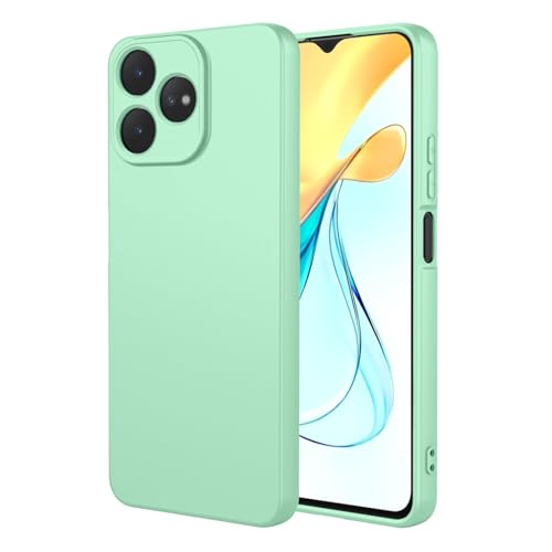 BORYA Silikon Hülle für ZTE Blade V50 Design 4G, Ultra Dünn Seidig Weiches Berühren Stoßfest Handyhülle, Premium TPU Schutzhülle, Kratzfest Mikrofaserfutter Case Cover, Hellgrün BORYA Silikon Hülle für ZTE Blade V50 Design 4G, Ultra Dünn Seidig Weiches Berühren Stoßfest Handyhülle, Premium TPU Schutzhülle, Kratzfest Mikrofaserfutter Case Cover, Hellgrün von BORYA
