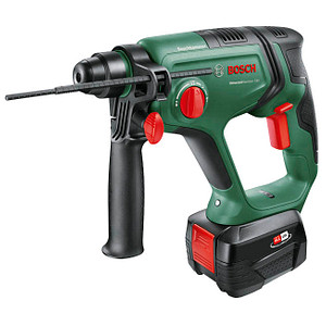 AKTION: BOSCH Home & Garden 18V 06039D6004 Akku-Bohrhammer 18,0 V, mit 1 Akku mit Prämie nach Registrierung AKTION: BOSCH Home & Garden 18V 06039D6004 Akku-Bohrhammer 18,0 V, mit 1 Akku mit Prämie nach Registrierung von BOSCH Home & Garden