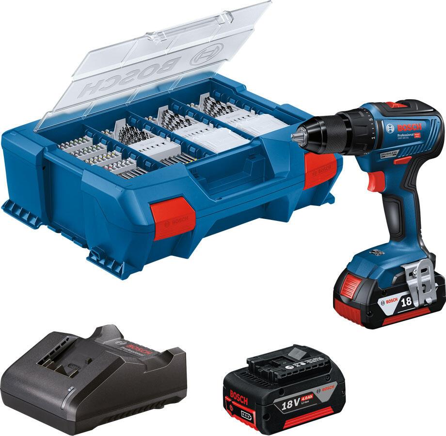 BOSCH Professional Akku-Bohrschrauber-Set 06019H5209 von BOSCH Professional