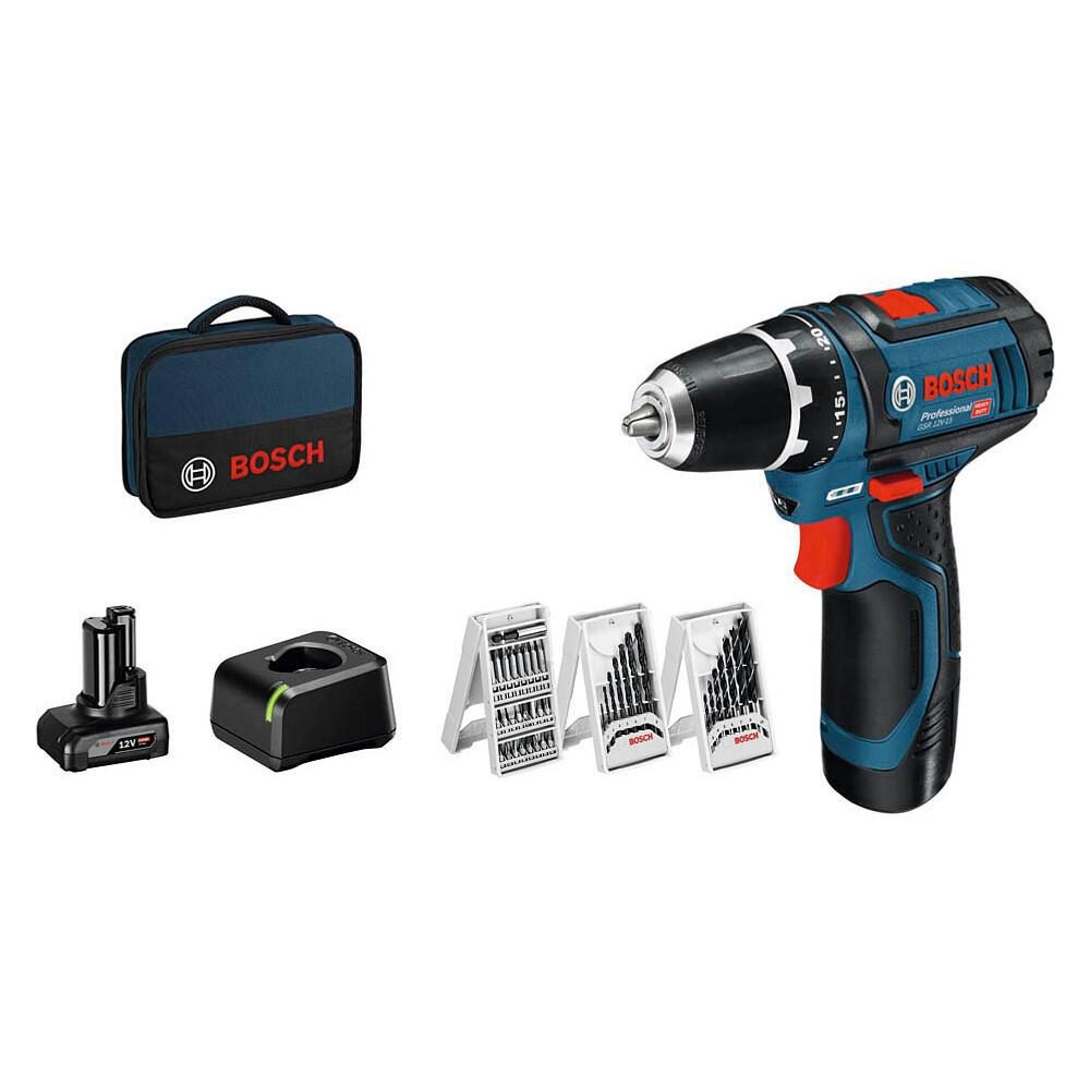 BOSCH Professional Akku-Bohrschrauber-Set 0615990G6L von BOSCH Professional