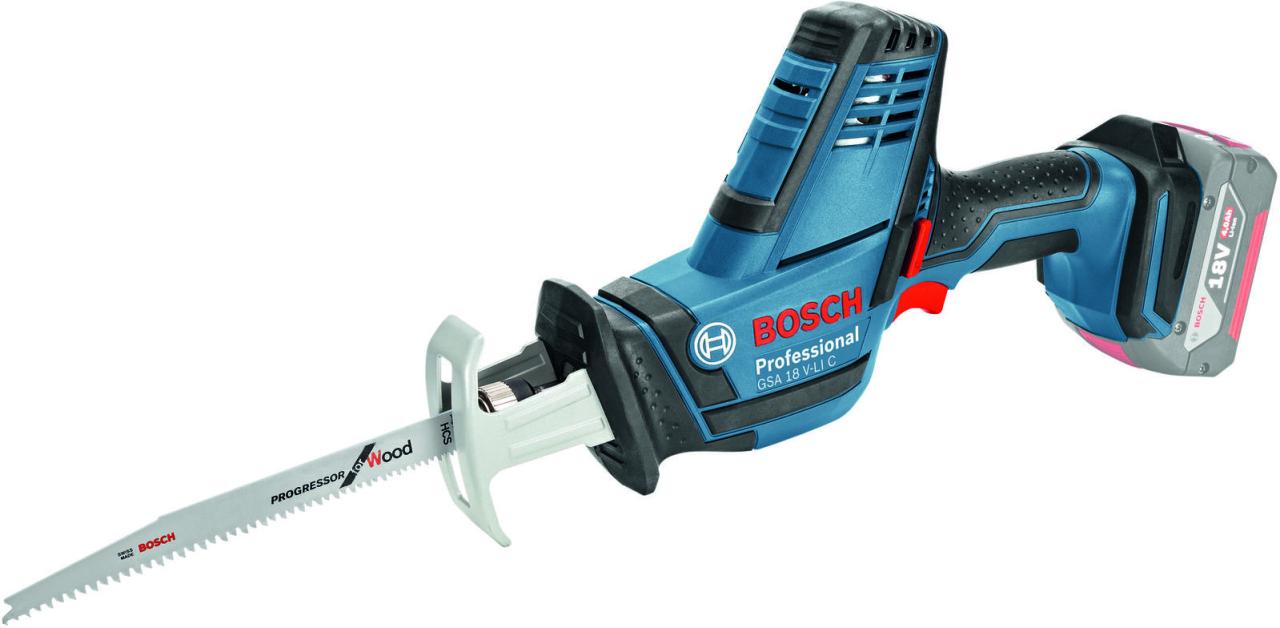 BOSCH Professional Akku-Säbelsäge GSA 18 V-LI C BOSCH Professional Akku-Säbelsäge GSA 18 V-LI C von BOSCH Professional