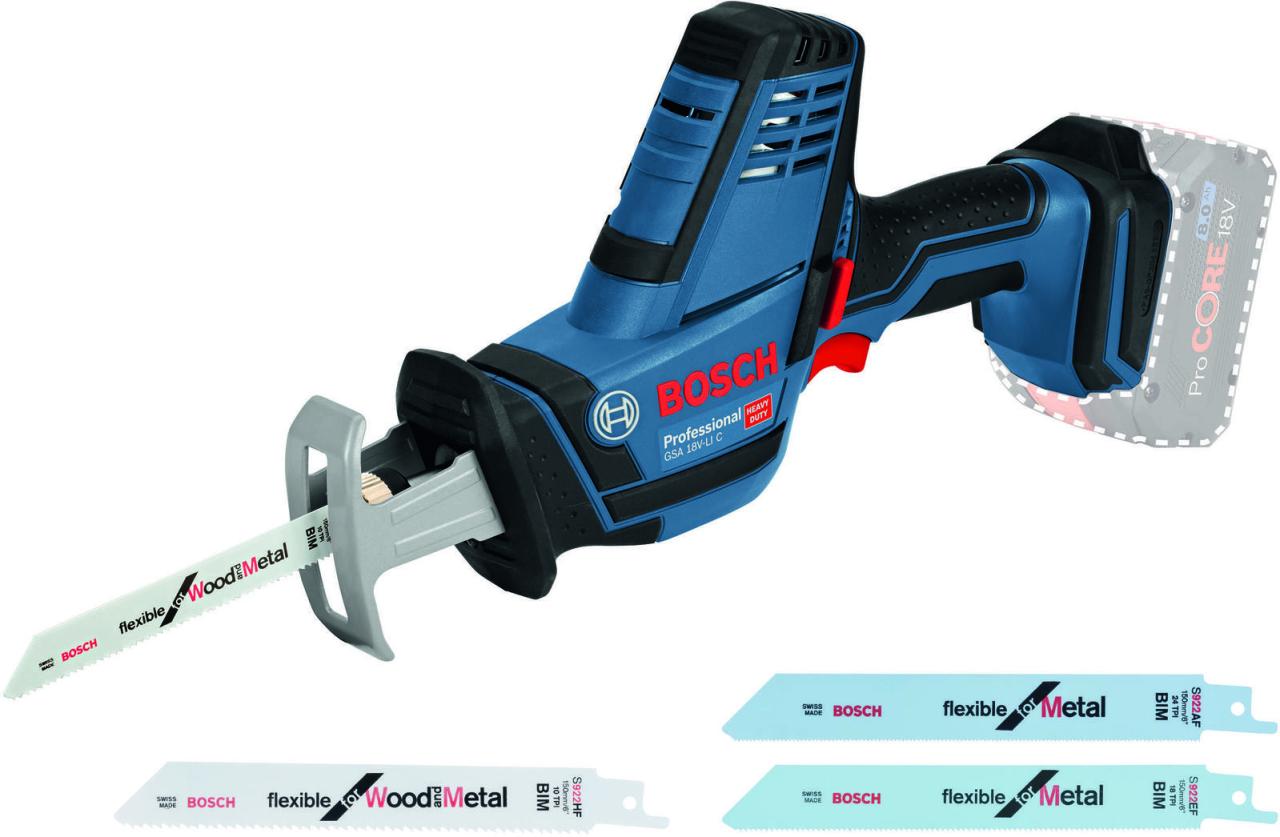 BOSCH Professional Akku-Säbelsäge GSA 18 V-LI C BOSCH Professional Akku-Säbelsäge GSA 18 V-LI C von BOSCH Professional