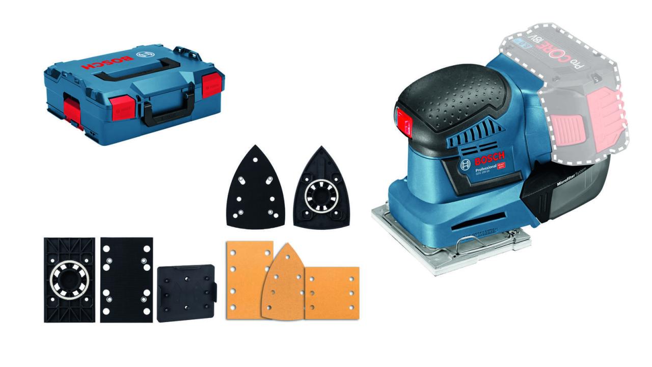 BOSCH Professional Akku-Schwingschleifer GSS 18V-10 BOSCH Professional Akku-Schwingschleifer GSS 18V-10 von BOSCH Professional