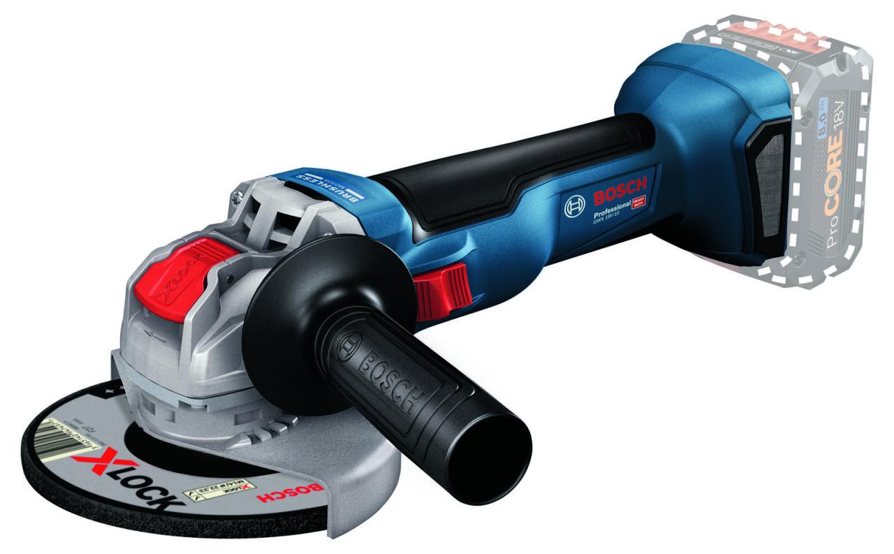 BOSCH Professional Akku-Winkelschleifer 06017B0100 von BOSCH Professional