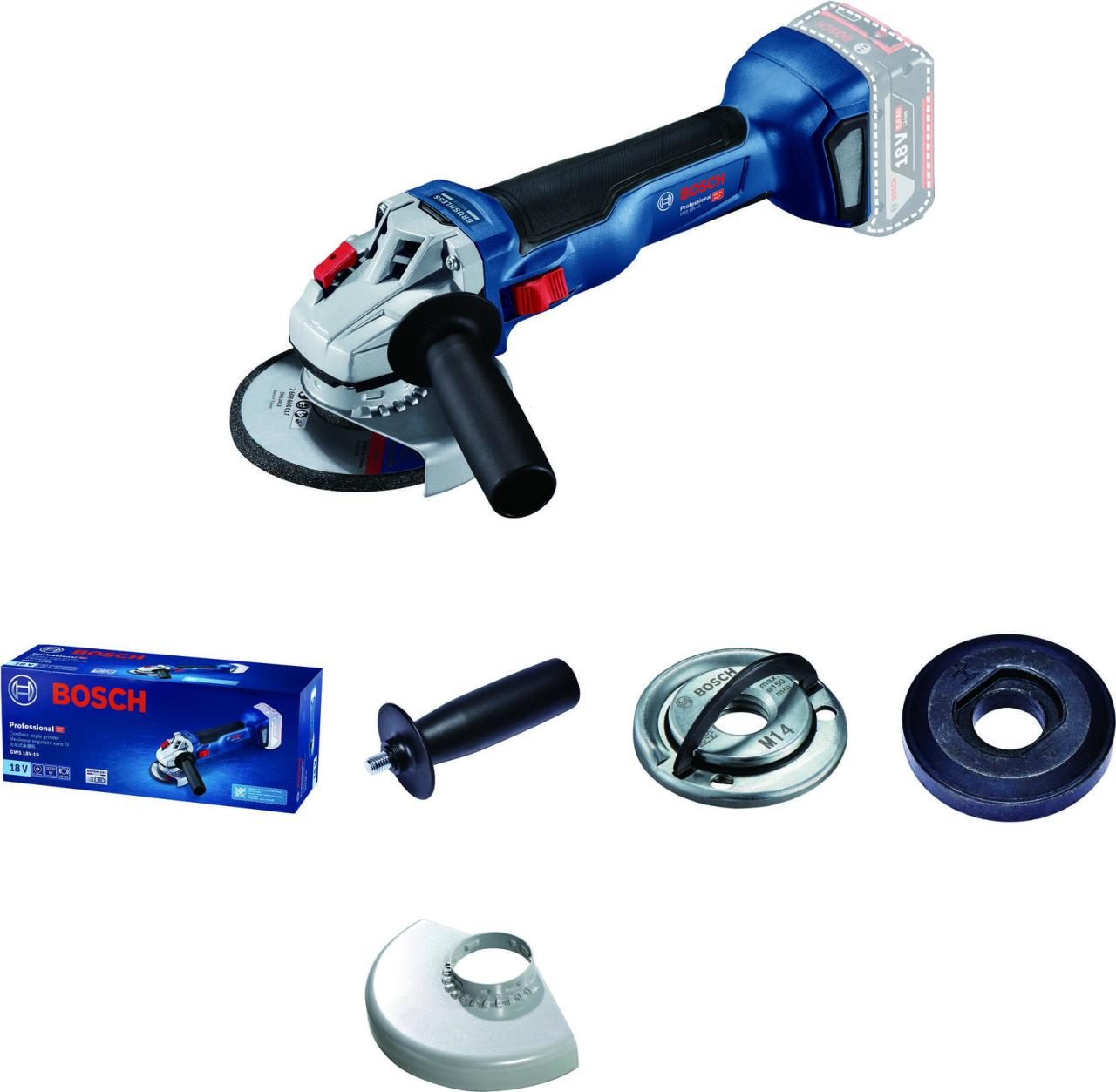 BOSCH Professional Akku-Winkelschleifer 06019J4002 von BOSCH Professional