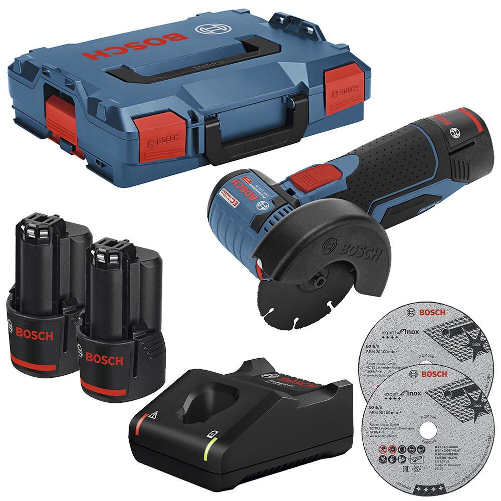 BOSCH Professional Akku-Winkelschleifer-Set 06019F200B von BOSCH Professional