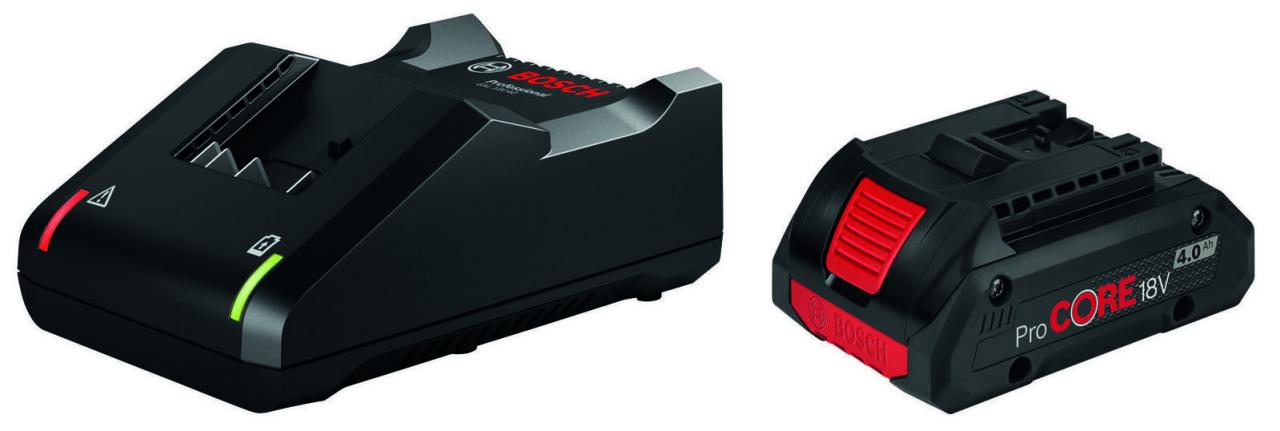 BOSCH Professional Werkzeugakku mit Schnellladegerät 18 V 4 Ah BOSCH Professional Werkzeugakku mit Schnellladegerät 18 V 4 Ah von BOSCH Professional