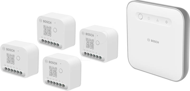 BSH 8750002078B4 - Bosch Starterset - 4 Licht-/Rollladensteuerungen von BOSCH SMART HOME