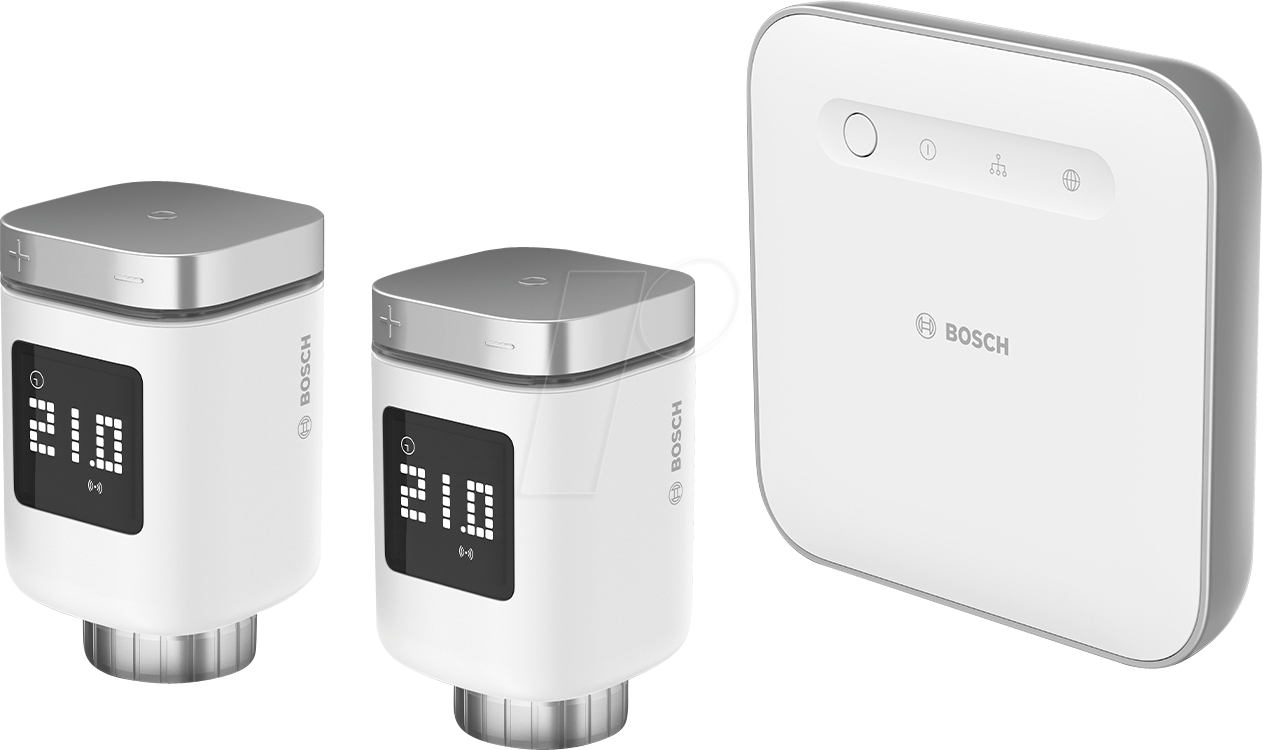BSH 8750002330B2 - Bosch Starter Set mit 2 Thermostaten von BOSCH SMART HOME