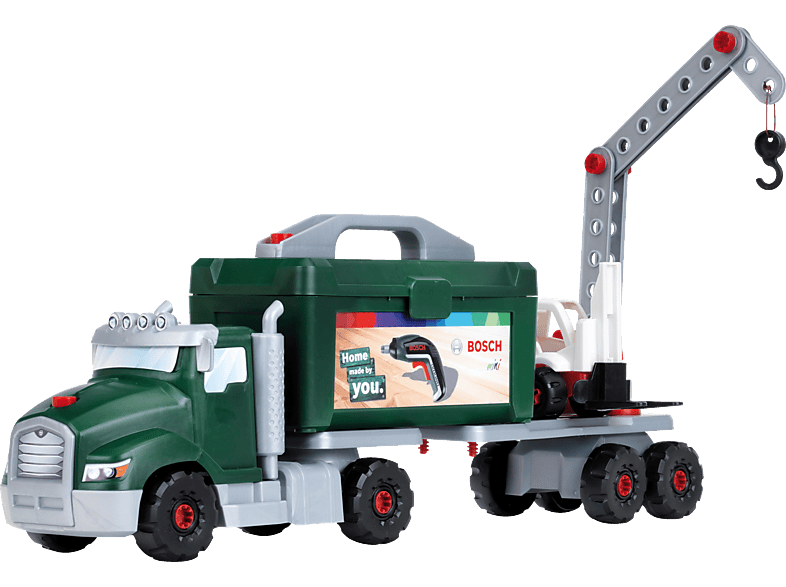 BOSCH Bosch Schraubtruck Set + Ixolino Rollenspielzeug Mehrfarbig von BOSCH