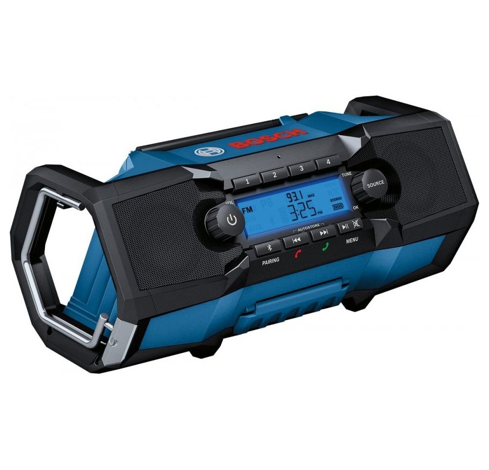 BOSCH GPB 18V-2 C Professional - Baustellenradio - blau Baustellenradio BOSCH GPB 18V-2 C Professional - Baustellenradio - blau Baustellenradio von BOSCH