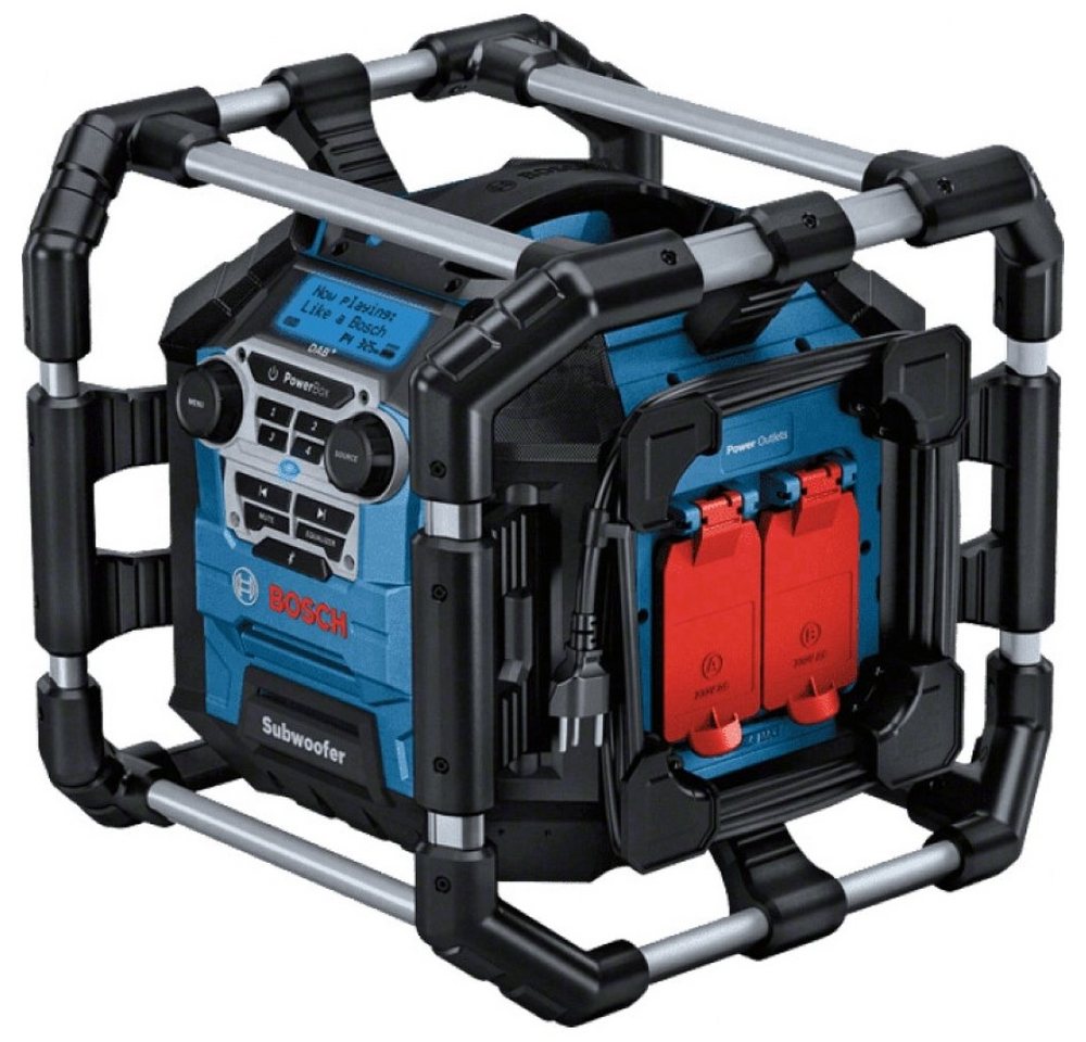 BOSCH GPB 18V-5 - Baustellenradio - blau/schwarz Baustellenradio BOSCH GPB 18V-5 - Baustellenradio - blau/schwarz Baustellenradio von BOSCH
