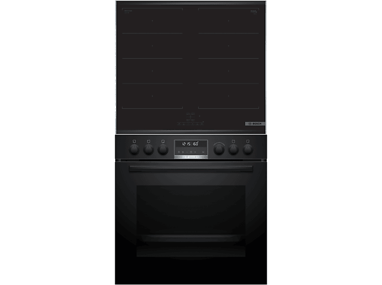 BOSCH HND679LS62 (HEG578BB4 + NXX675CB5E), Einbauherdset (Induktions-Kochfeld, A+, 71 l) von BOSCH