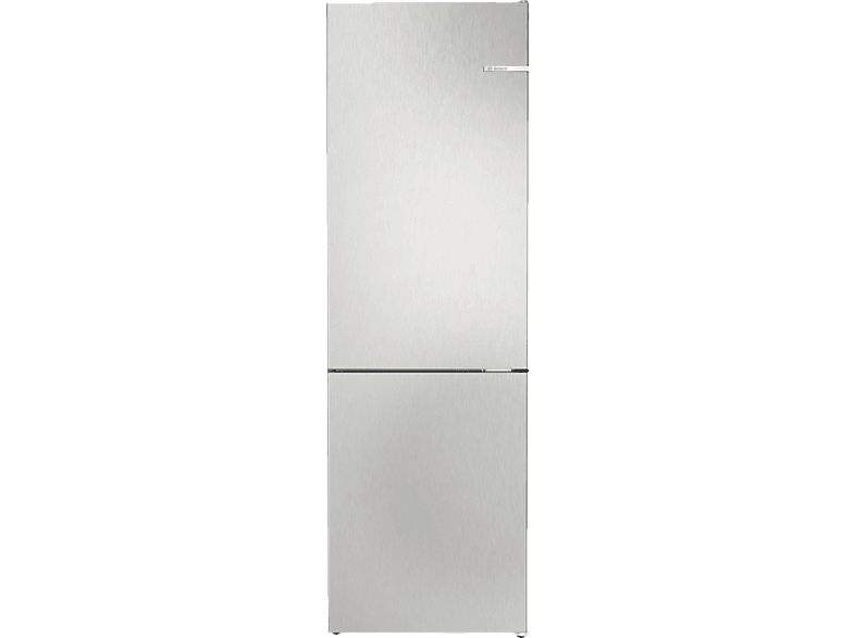 BOSCH KGN 362 LBF Serie 4 Kühlgefrierkombination (B, 321 l, 1860 mm hoch, Metall-Optik) von BOSCH