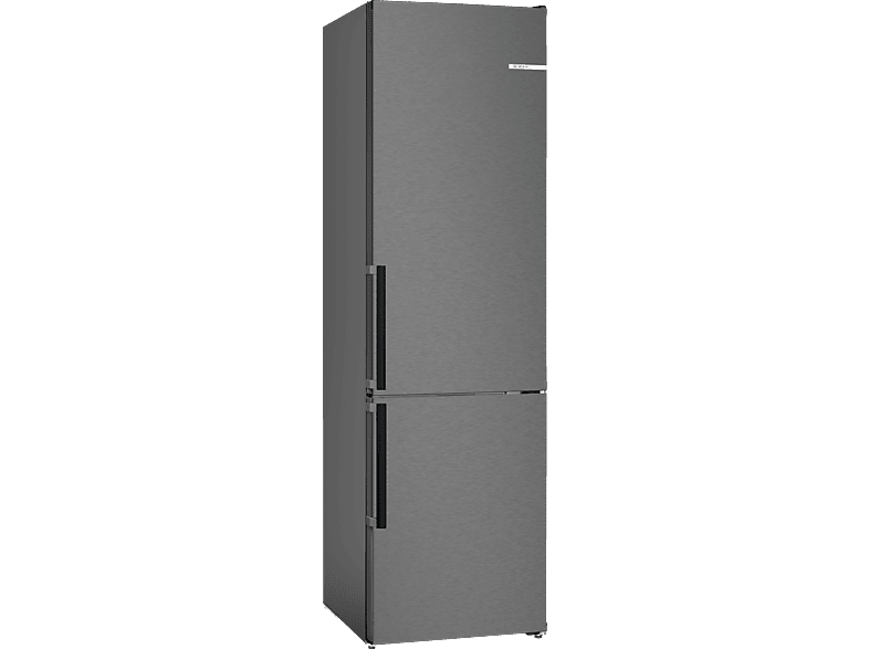 BOSCH KGN39VXBT Kühlgefrierkombination (B, 129 kWh, 2030 mm hoch, Black inox-antifingerprint) von BOSCH