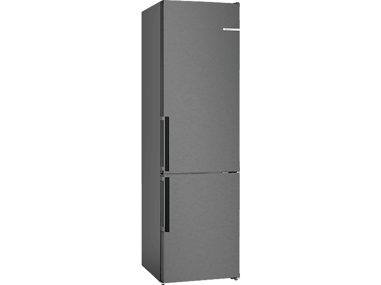 BOSCH KGN39VXBT Kühlgefrierkombination (B, 363 l, 2030 mm hoch, Black inox-antifingerprint) von BOSCH